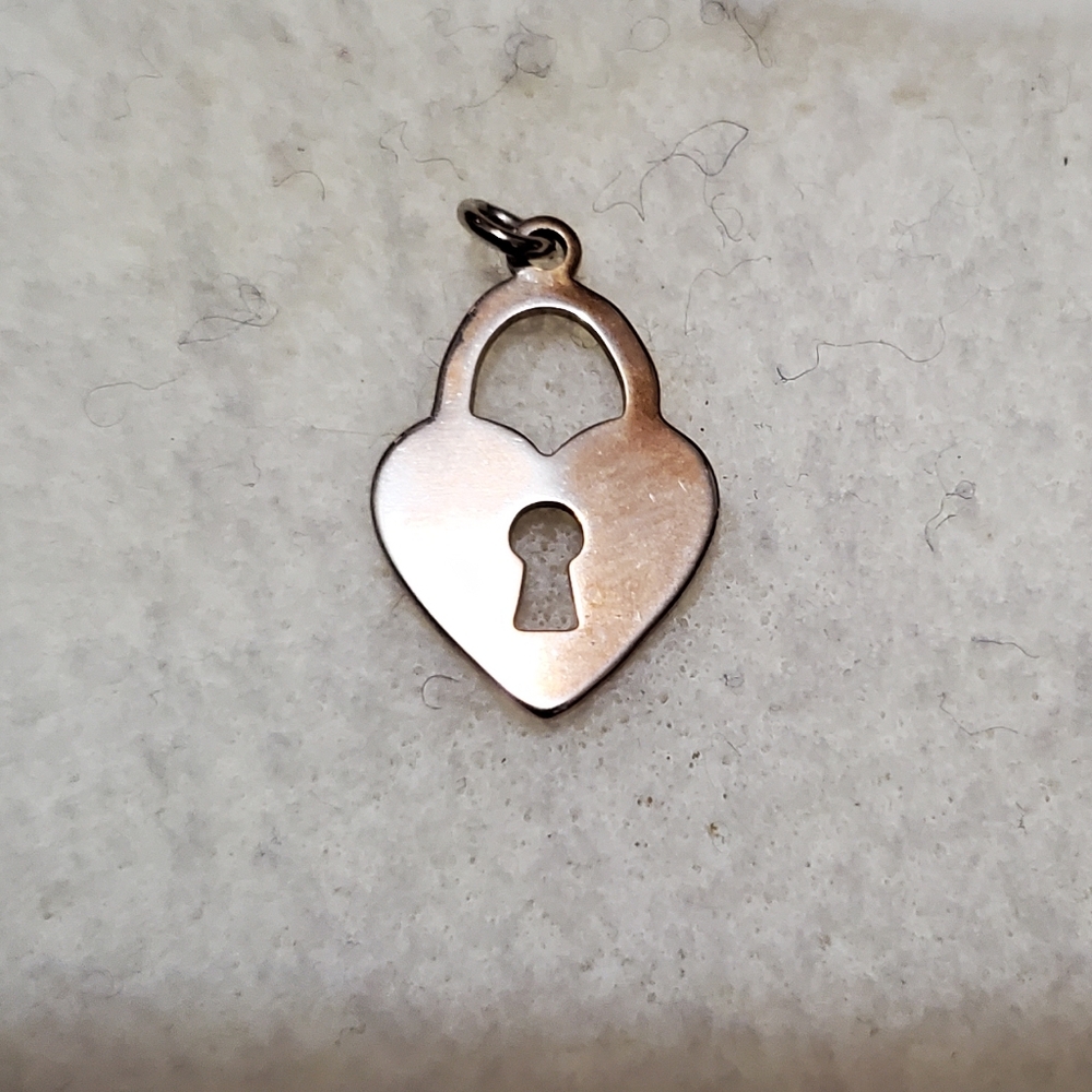 Free!* Locked Heart Charm